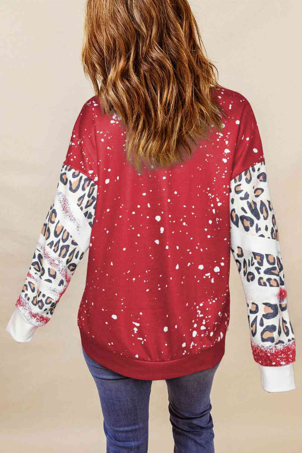 Christmas Tree Graphic Sweatshirt