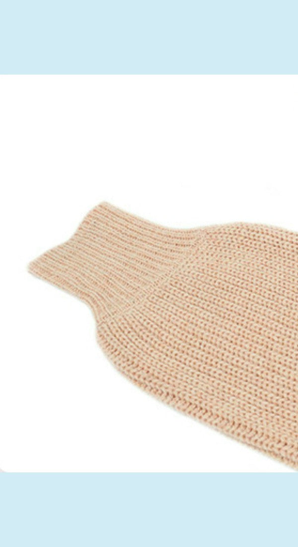 Crisscross Cold-Shoulder Rib-Knit Sweater